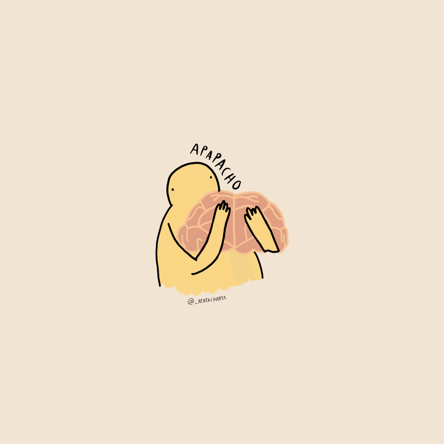 Sticker - Apapacho Mental