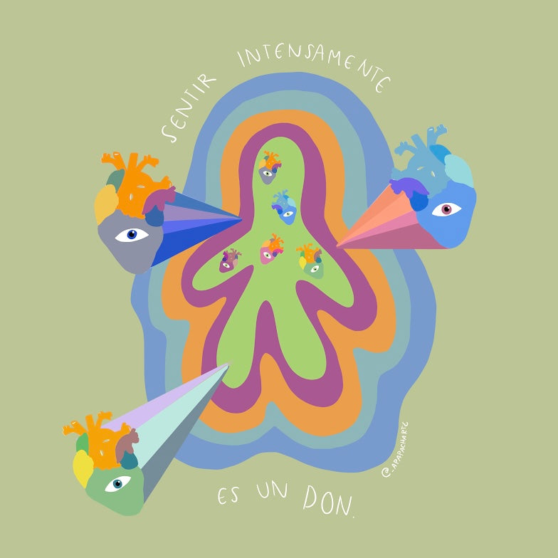 Ilustración- Sentir es un Don