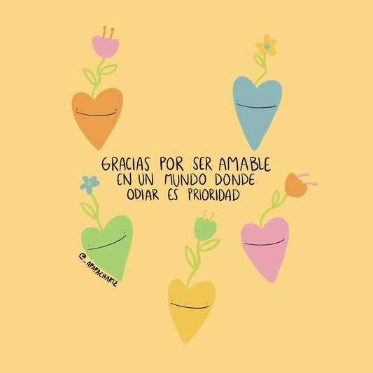Ilustración-Ser amable salva al mundo